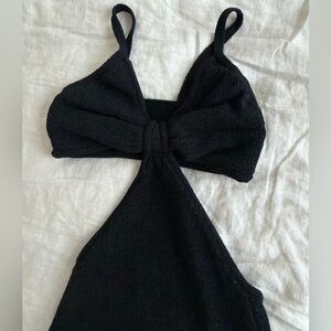 Cult Gaia Black Serita Dress